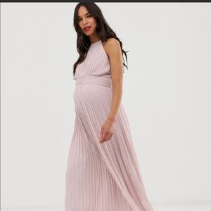 ASOS maternity bridesmaid dress
